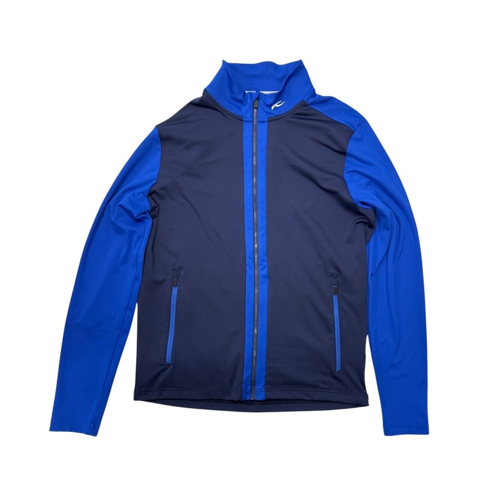 Kjus Mateo Jacket Mens 48 Small Navy Blue Full Zip Active